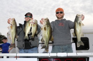 In-the-money finish at LBJ.  Big Bass caught on 8lb test P-Line Fluoroclear.