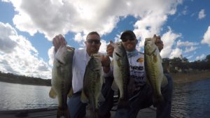 A fun day on Lake Travis with a PowerTeam Lures JP Hammer Shad!