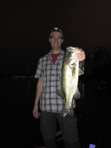 A little night fishing on Lady Bird Lake