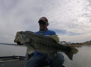 Found this Bassquatch willing to eat up a crankbait fished on 12lb test P-Line Tactical fluorocarbon!